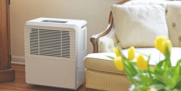 compressor dehumidifier in a house
